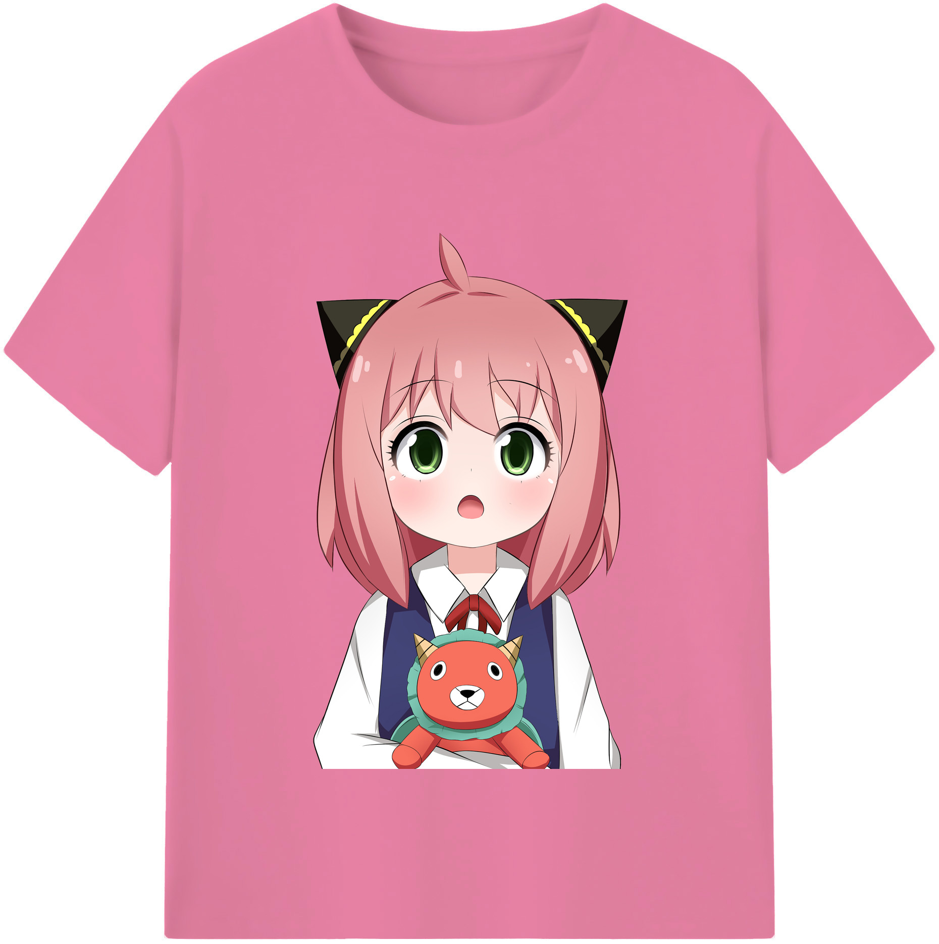 （画像用） SPY×FAMILY间谍家家酒 綿100％半袖Tシャツ（フロントプリント）